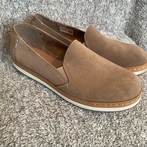 TOMS Palma Suede Loafers Size 10